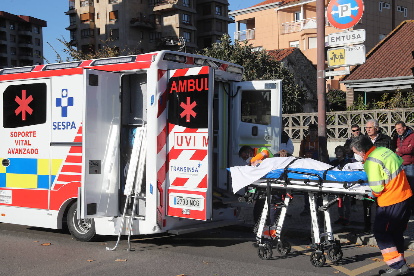 Fotos: Herido Un Motorista En Un Accidente De Tráfico En Gijón | El ...